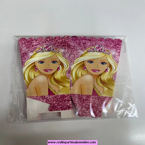 Barbie Temalı Popcorn Kutusu